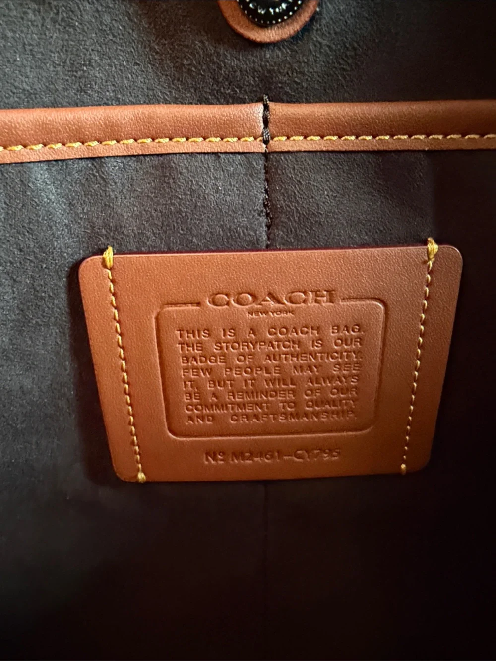 Coach bought reloved